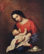 Francisco de Zurbaran Madonna with Child oil painting reproduction